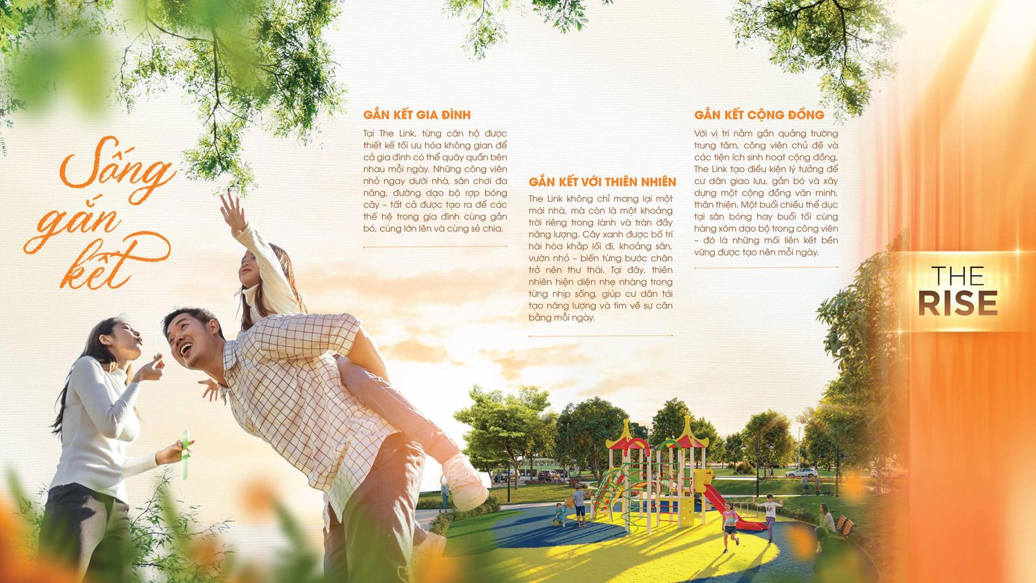 Không gian sinh hoạt cộng đồng trong Khu Hạnh Phúc