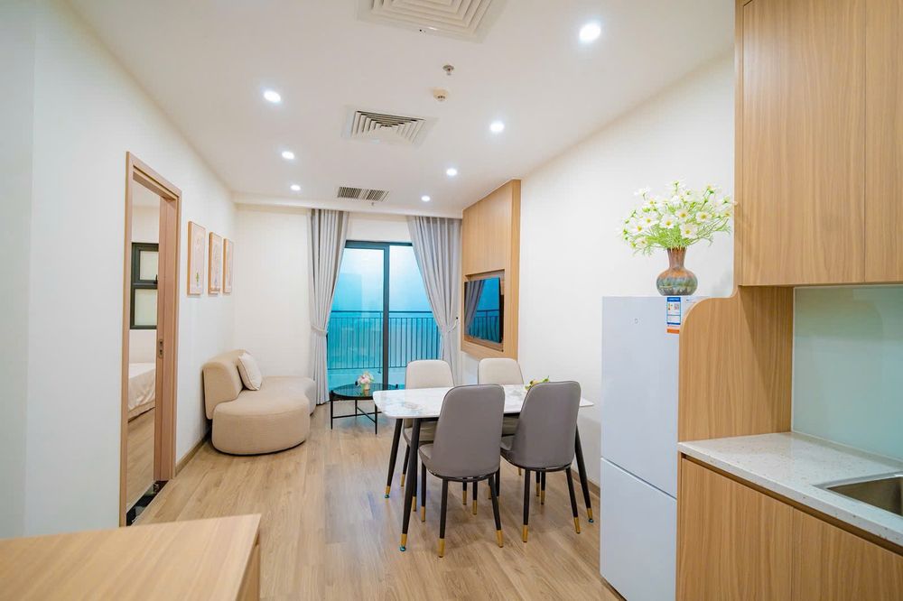 Căn hộ mẫu Happy Home Tràng Cát
