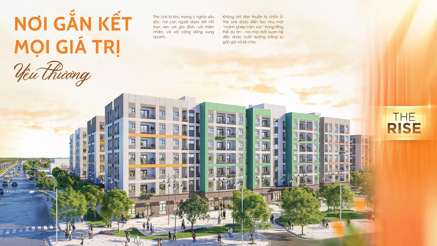 Phối cảnh khu căn hộ THE RISE