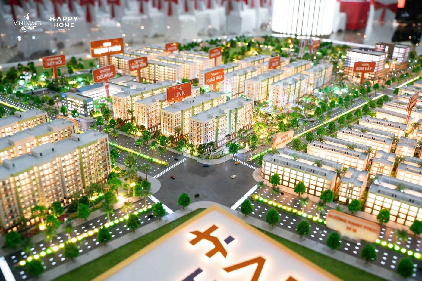 Sa bàn tổng thể Happy Home Tràng Cát